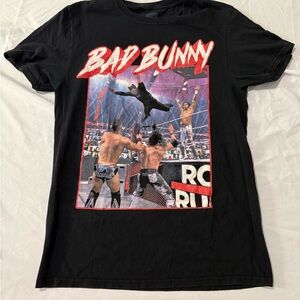 Bad Bunny X Royal Rumble Graphic T-Shirt, Size Small